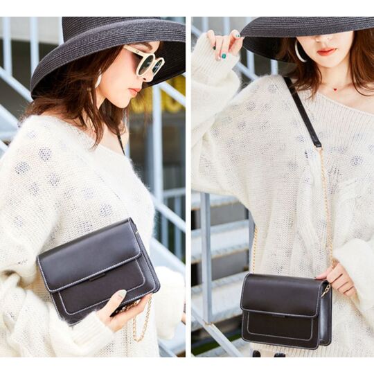 Женская сумка, черная П3173