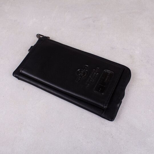 Кошелек мужской, Contact’S, черный П0219