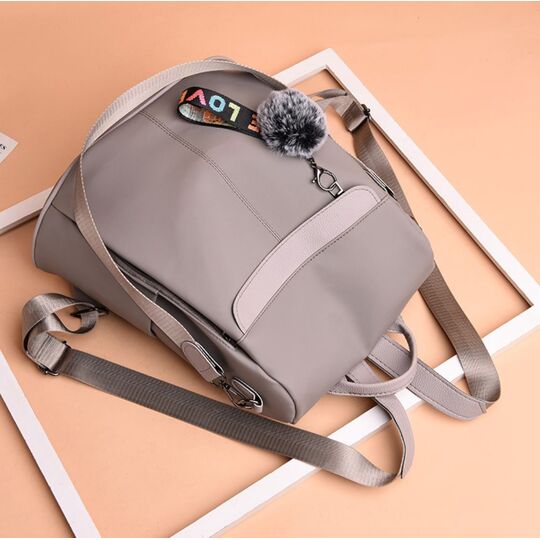 Рюкзак жіночий, сірий П3178