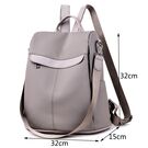 Рюкзак жіночий, сірий П3178