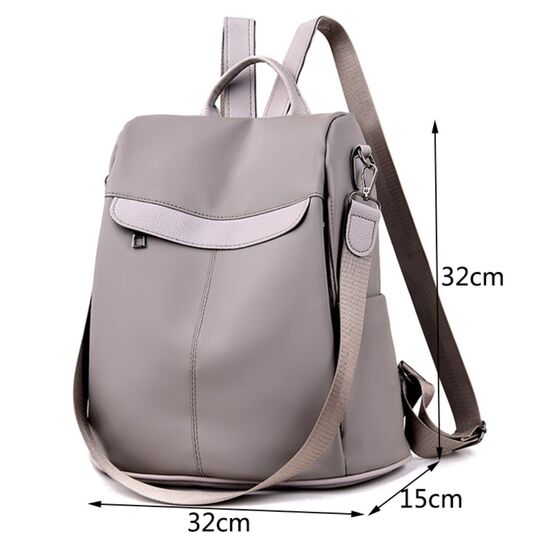 Рюкзак жіночий, сірий П3178
