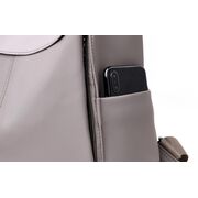 Рюкзак женский, серый П3178