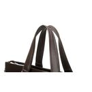 Мужская сумка портфель VORMOR для ноутбука, черная П3179