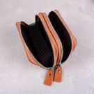 Женский мини кошелек, коричневый П3184