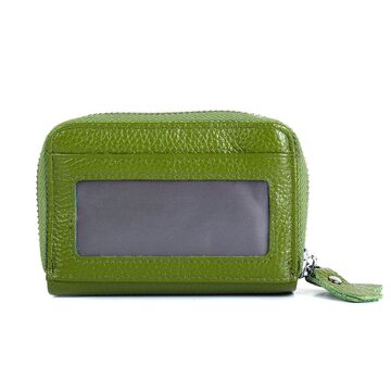 Жіночий  міні гаманець, зелений П3185
