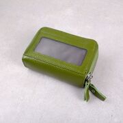 Жіночий міні гаманець, зелений П3185