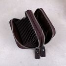 Женский мини кошелек, коричневый П3188