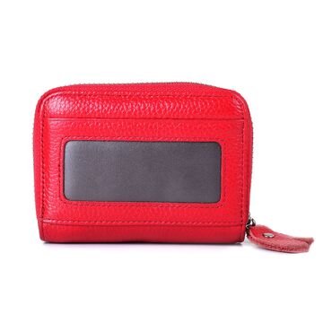 Жіночий  міні гаманець, червоний П3189