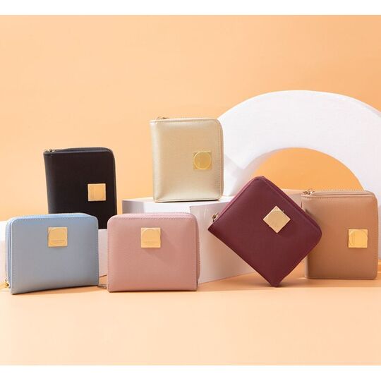 Женский кошелек "WEICHEN", голубой П3191