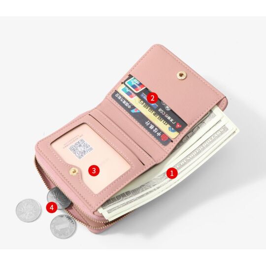 Женский кошелек "WEICHEN", бежевый П3193