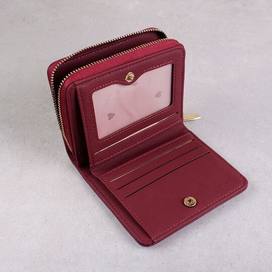 Жіночий гаманець "WEICHEN", червоний П3195