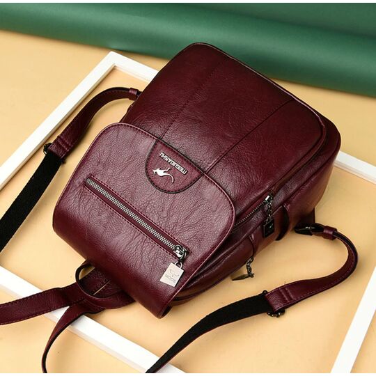 Женский рюкзак, красный П3200