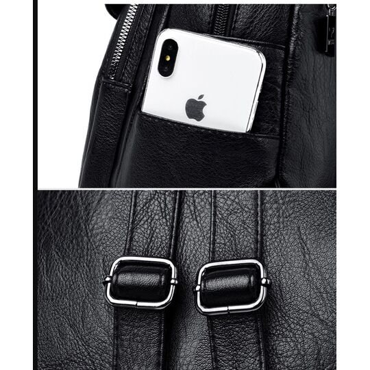 Женский рюкзак, красный П3200