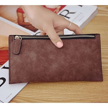Жіночий гаманець, коричневий П0222