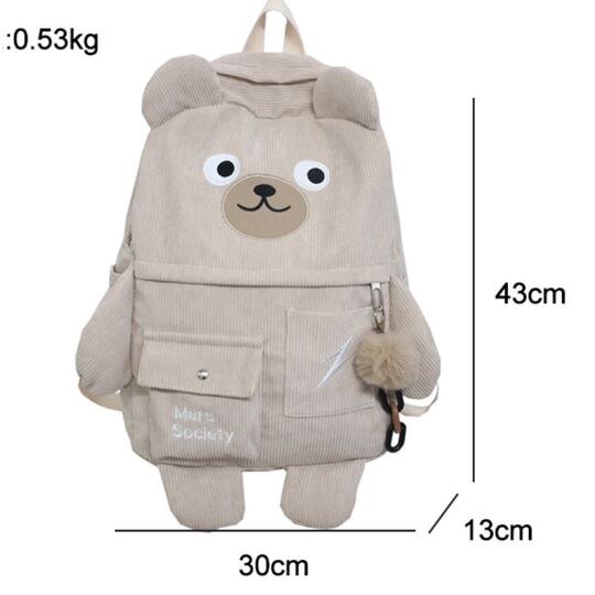 Женский рюкзак "Медведь" П3206