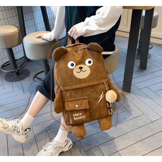 Женский рюкзак "Медведь" П3206