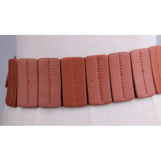 Широкий жіночий ремінь, чорний П3213