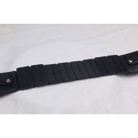 Широкий жіночий ремінь, чорний П3213