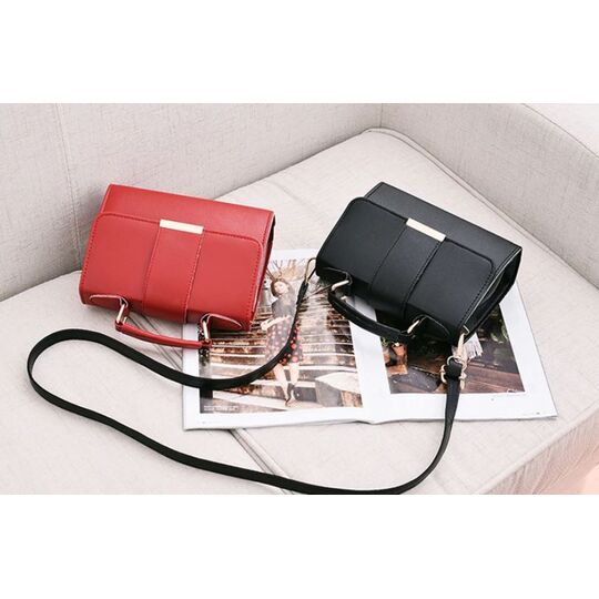 Женская сумка, красная П0223 Женская сумка, красная П0223