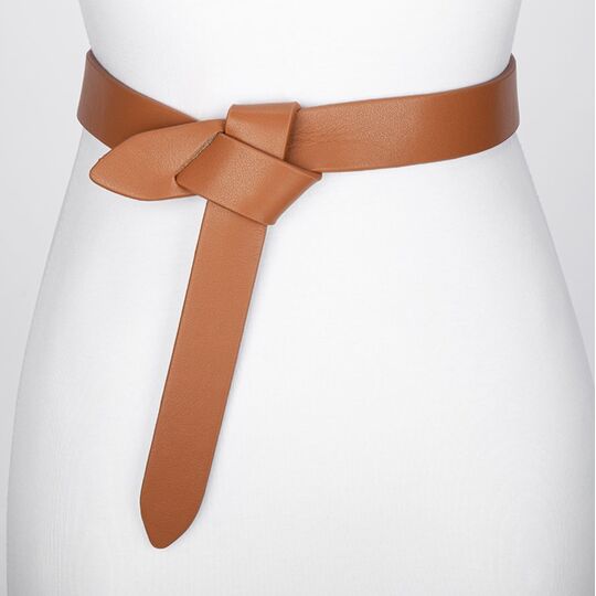 Женский пояс, коричневый П3217