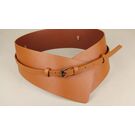 Широкий женский ремень, черный П3221