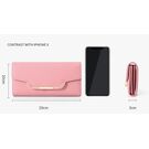 Женский кошелек "WEICHEN", красный П3223