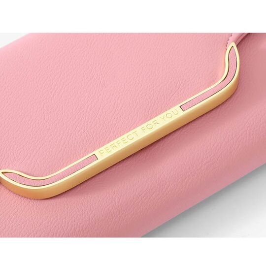 Женский кошелек "WEICHEN", красный П3223