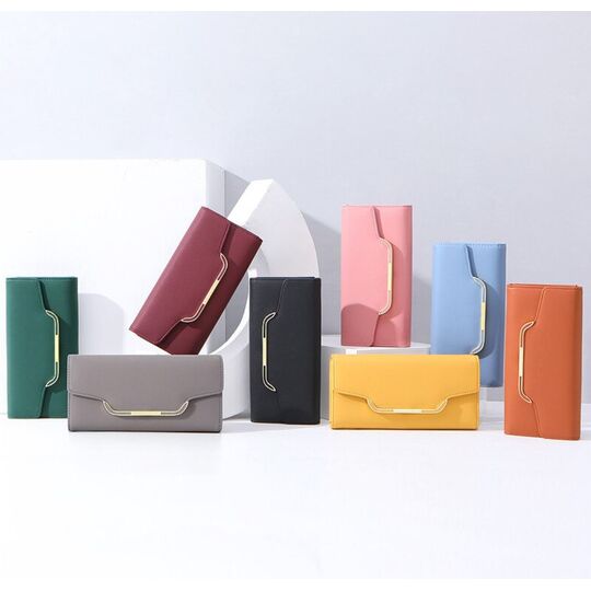 Женский кошелек "WEICHEN", красный П3223