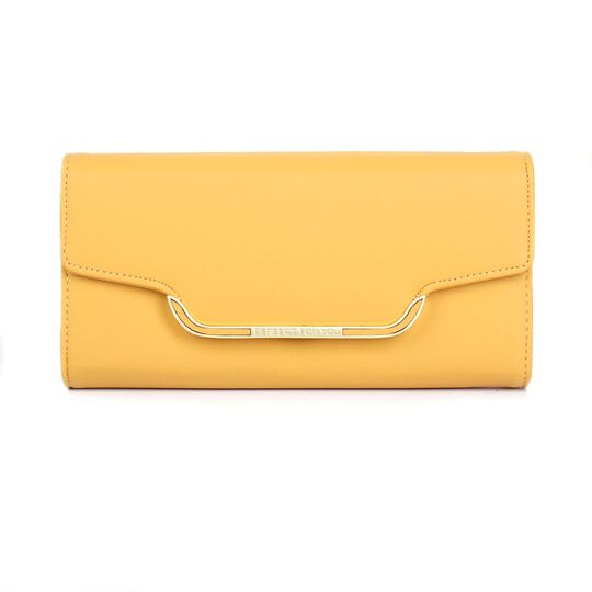 Жіночий гаманець "WEICHEN", жовтий П3224