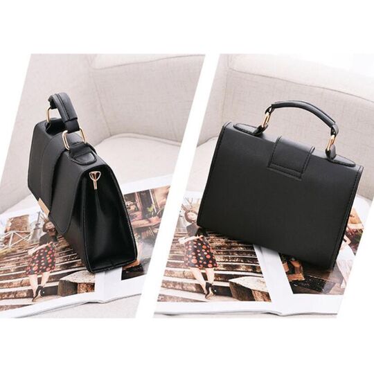 Жіноча сумка, чорна П0224 Жіноча сумка, чорна П0224