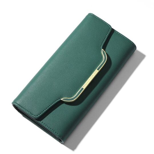 Жіночий гаманець "WEICHEN", зелений П3225