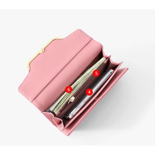 Жіночий гаманець "WEICHEN", зелений П3225