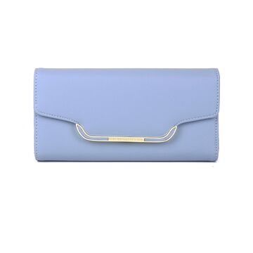 Жіночий гаманець "WEICHEN", блакитний П3226