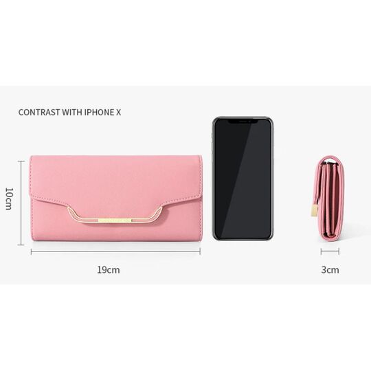 Женский кошелек "WEICHEN", черный П3227