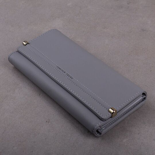 Женский кошелек "WEICHEN", серый П3232