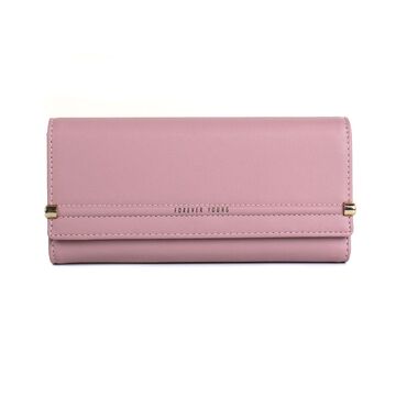 Жіночий гаманець "WEICHEN", рожевий  П3233