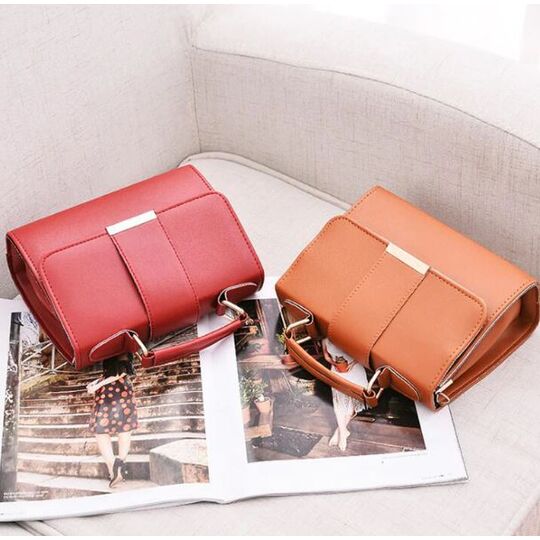 Женская сумка, коричневая П0225