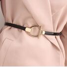 Жіночий ремінь, чорний П3241