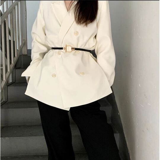 Жіночий ремінь, чорний П3241