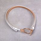 Женский ремень, белый П3242