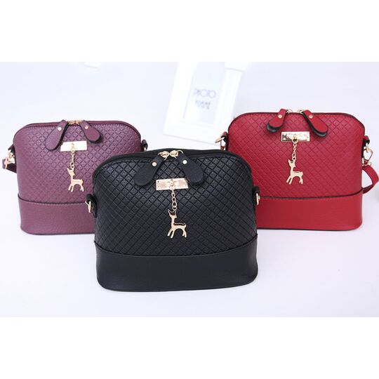 Жіноча сумка, чорна П0226