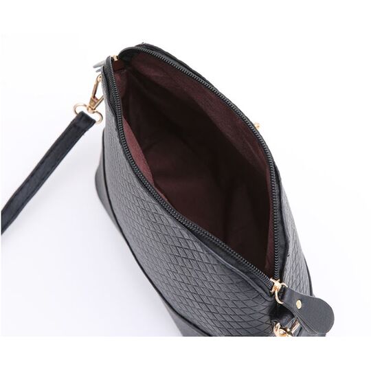 Жіноча сумка, чорна П0226