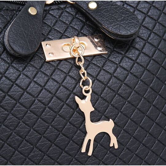 Жіноча сумка, чорна П0226