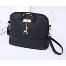 Жіноча сумка, чорна П0226