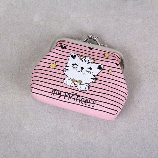 Жіночий гаманець для монет "Коти", П3253