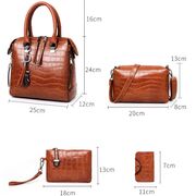 Жіноча сумка+клатч+гаманець+візитниця П3258