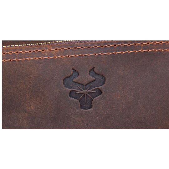 Мужская сумка "KAVIS", коричневая П3261