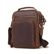 Мужская сумка "KAVIS", коричневая П3261