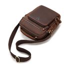 Мужская сумка "KAVIS", коричневая П3261