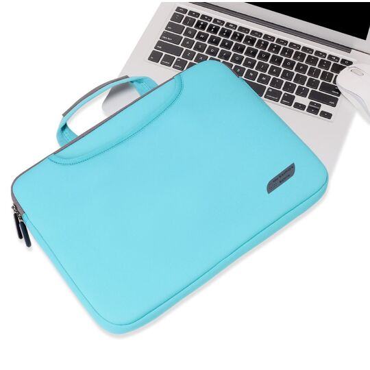 Сумка для ноутбука, голубая П3263